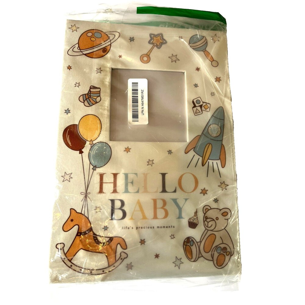 Hello Baby Photo Album Memory Book Holds 300 photos